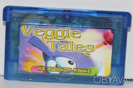 Игры для GameBoyAdvance купить в Одессе
Картридж на GBA "Veggie Tales". . фото 1