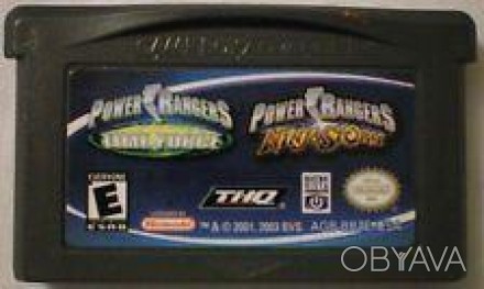 В этот «двойной пакет» входят две ранее выпущенные игры THQ Power Rangers для Ga. . фото 1