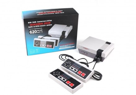 Денди NES 620 имеет уменьшенный классический дизайн приставки Nintendo Entertain. . фото 6