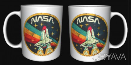 Чашка с печатью логотипа NASA
Объем чашки - 330мл
 
. . фото 1
