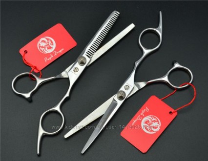 Ножницы для стрижки волос от Purple Dragon, комплект.
      Новый комплект ножн. . фото 4