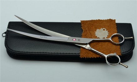 Предлагаю супер ножницы для профессиональной стрижки животных фирмы - Purple Dra. . фото 5