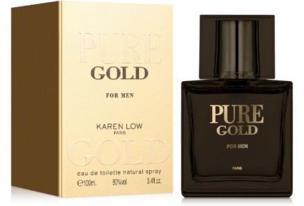 Karen Low Pure Gold Туалетная вода мужская, 100 мл. Київ. фото 1 Karen Low Pure Gold Туалетная вода мужская, 100 мл. Київ. фото 1