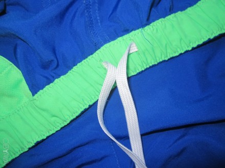 Яркие  спортивные  шорты  Adidas, Вьетнам. Цвет - яркий насыщенный синий с ярко-. . фото 5