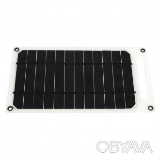 Мобильный солнечный модуль 5В 10Вт
Универсальная солнечная панель выполнена из в. . фото 1