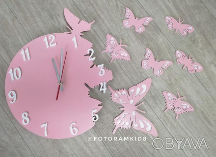 Часы настенные "Бабочки"
настенные часы ?"Бабочки"?
Романтичные ?, оригинальные . . фото 1