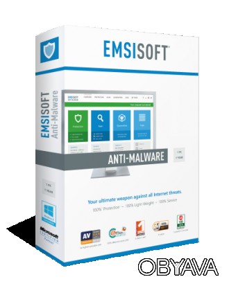 
	Emsisoft Anti-Malware - потужний багатоядерний антивірус і антишпигун, що захи. . фото 1