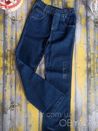 Детские джинсы на мальчика ростом 140 см (10 лет), от французского бренда "Siple. . фото 1