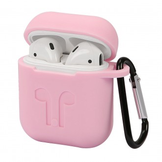 Чехол для Apple AirPods, Light Pink. Калуш. фото 1 Чехол для Apple AirPods, Light Pink. Калуш. фото 1