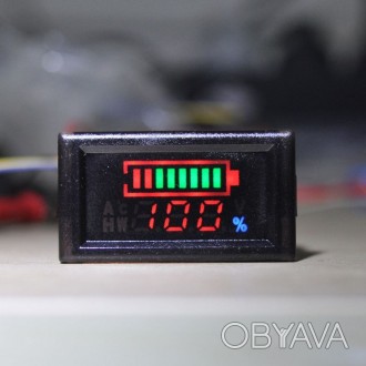 Универсальный индикатор уровня заряда аккумулятора 6-120 В
Универсальный индикат. . фото 1