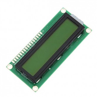 Символьный LCD дисплей 1602 с зеленой подсветкой. Миколаїв. фото 1 Символьный LCD дисплей 1602 с зеленой подсветкой. Миколаїв. фото 1