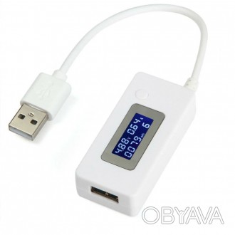 USB тестер тока, напряжения, емкости KCX-017
Простой в использовании, компактный. . фото 1
