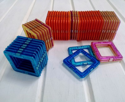 Современный магнитный конструктор – это уникальный подарок для детей от 3-. . фото 8