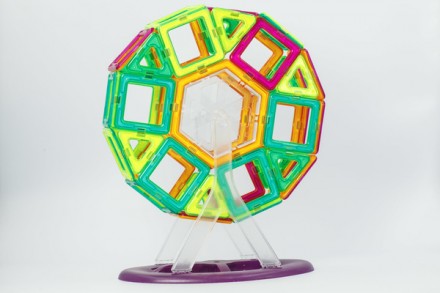 Современный магнитный конструктор – это уникальный подарок для детей от 3-. . фото 4
