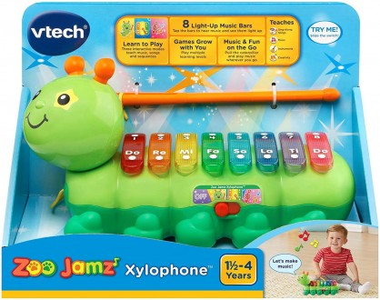 Музыкальный инструмент Гусеница ксилофон ВиТеч сафари Vtech Zoo Jamz Xylophone. Киев. фото 1 Музыкальный инструмент Гусеница ксилофон ВиТеч сафари Vtech Zoo Jamz Xylophone. Киев. фото 1