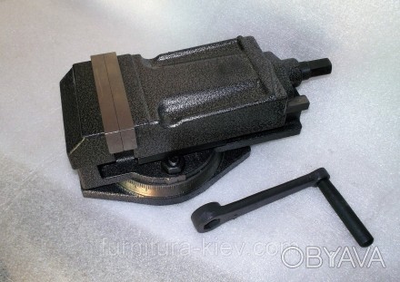  
Тиски QH 80mm для сверлильного станка с поворотным механизмом
Тиски поворотные. . фото 1