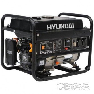 ДВИГАТЕЛЬ HYUNDAI Бензиновый генератор бренда Hyundai модели HHY 2200 F, это отл. . фото 1