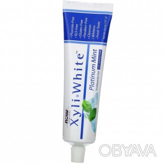 
Xyli White Toothpaste Gel with Baking Soda от NOW – замечательная зубная паста,. . фото 1