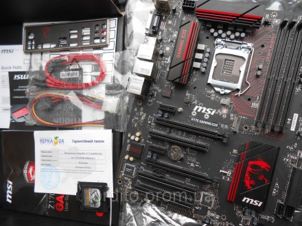 MSI H170 GAMING M3 (MS-7978) Socket 1151 - в идеале!!!. Токмак. фото 1 MSI H170 GAMING M3 (MS-7978) Socket 1151 - в идеале!!!. Токмак. фото 1