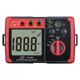 Тестер УЗО цифровой BENETECH GT5206A. Київ. фото 1 Тестер УЗО цифровой BENETECH GT5206A. Київ. фото 1