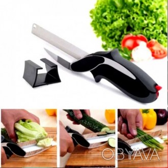 Нож-ножницы Cutter 2 в 1, умные кухонные ножницы.
Большую часть времени при гото. . фото 1