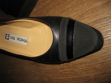 Продадим туфли - НАТУРАЛЬНАЯ КОЖА Vero Cuoio, MADE IN ITALY, 
35,5размер,
на н. . фото 6