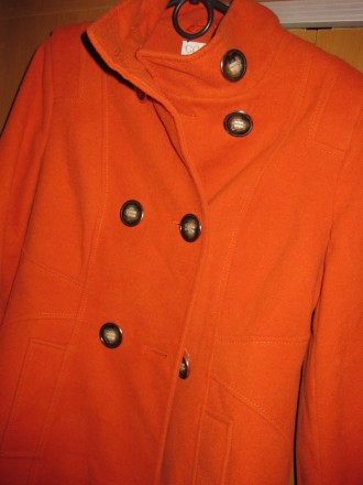 пальто Petite Collection Debenhams оранжевое,  10/38 р. км0710
продам пальто ор. . фото 11