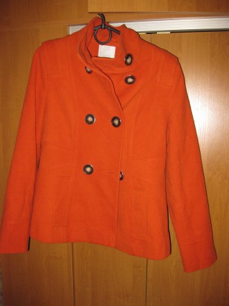 пальто Petite Collection Debenhams оранжевое,  10/38 р. км0710
продам пальто ор. . фото 2