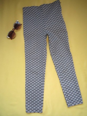 Стрейчевые  удобные  штаны, Y.D, р. 128, Марокко. Состав -75 % коттон, 21 % поли. . фото 2