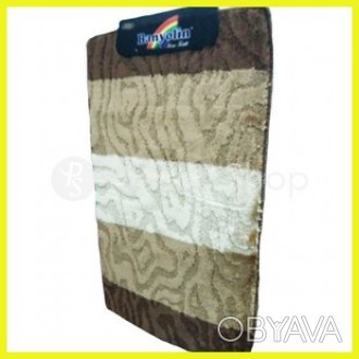 Характеристики товара : "Комплект ковриков для ванной "Brown Wood" 50х80 см"
Про. . фото 1