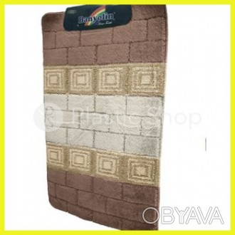 Характеристики товара : "Комплект ковриков для ванной "Brown Gumus 50х80 см"
Про. . фото 1