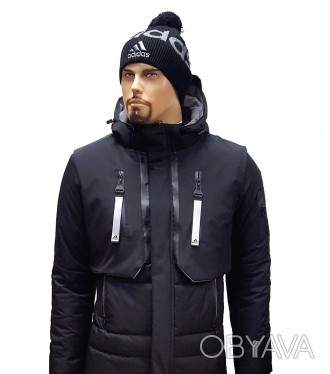 Размеры в наличии:XXL(52)
Мужское зимнее пальто Adidas
Разработанное для ношения. . фото 1