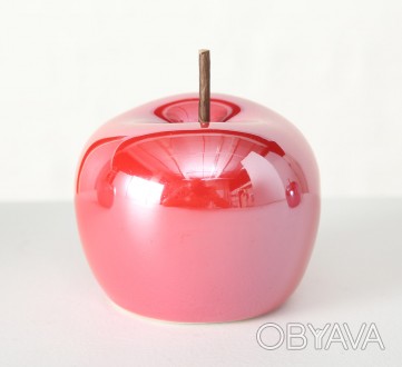Декоративное яблоко
Материал изготовления керамика
Цвет красный
Размер h8см . . фото 1