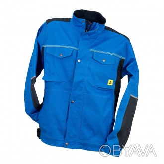 Куртка рабочая демисезонная Состав: 98%- хб, 2%- эластан; Плотность: 260 г/м; Цв. . фото 1