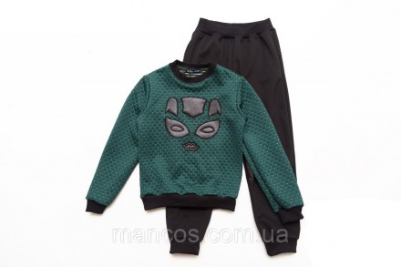 Костюм SmileTime для девочки Mask, зеленый с черным 134 размер. Кривой Рог. фото 1 Костюм SmileTime для девочки Mask, зеленый с черным 134 размер. Кривой Рог. фото 1