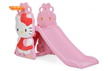 Гірка HK2018-1A Hello Kitty з баскетбольним кільцем. Ивано-Франковск. фото 1 Гірка HK2018-1A Hello Kitty з баскетбольним кільцем. Ивано-Франковск. фото 1