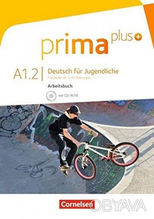Prima plus A1.2 Arbeitsbuch mit CD-ROM
Робочий зошит
 Підручник, що говорить мов. . фото 1
