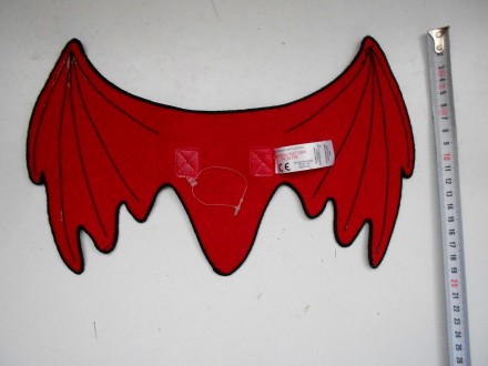 Красные крылья к карнавальному костюму ангела, демона 
George Angel Demon Devil. . фото 3
