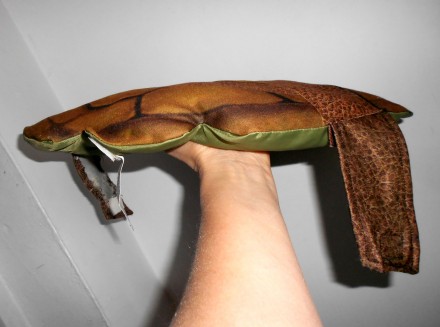 Панцирь  от карнавального костюма черепашки ниндзя Turtles
Размер:  39 х 28 см.. . фото 4