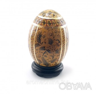 Яйцо керамическое на подставке (11х7,5х7,5 см). . фото 1