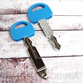 Ручка Ключ (голубая) сувенирРазмер: 11,5х1,5х0,5смЦвет: голубой с серебряным клю. . фото 1