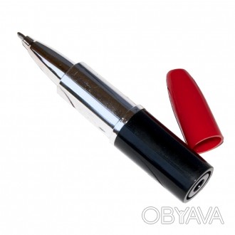 Ручка Помада (красная) сувенирРазмер: 10х2смЦвет: красный, черныйМатериал: пласт. . фото 1