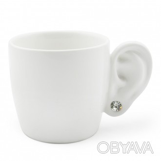 Чашка с ухом прекрасно подойдет не только для употребления утреннего кофе, а и с. . фото 1