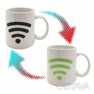 Чашка хамелеон Wi-Fi - это не просто чашка, это чашка с особыми свойствами. Стои. . фото 1