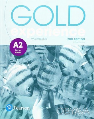 Gold Experience A2 Workbook
 Gold Experience A2 Workbook є робочим зошитом курсу. . фото 1