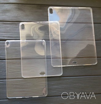 Чехол накладка Clear Silicone Case iPad прозрачный бампер
 
iPad 10,5
iPad 11
iP. . фото 1