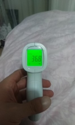 Інфрачервоний термометр для вимірювання температури у дітей та дорослих. Має буф. . фото 6
