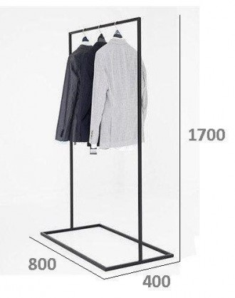 Стойка-Вешалка для одежды LOFT 1600мм*400мм*1700мм. Харків. фото 1 Стойка-Вешалка для одежды LOFT 1600мм*400мм*1700мм. Харків. фото 1