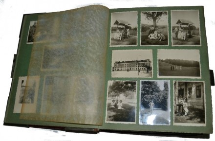 Альбом кожа
Размер 28х23х7 см
Фото 30-40е годы прошлого века
Насчитывает 138 . . фото 8