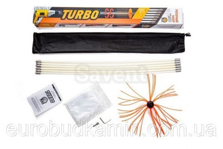 Роторный набор для чистки дымоходов Savent TURBO (1 м х 10 шт). Ужгород. фото 1 Роторный набор для чистки дымоходов Savent TURBO (1 м х 10 шт). Ужгород. фото 1
